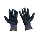 Guantes de Trabajo azul recubierto de Nitrilo, corte A2 Talla 10