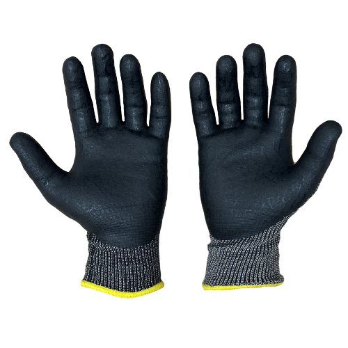 Guantes de Corte color gris recubierto de Nitrilo A4 Talla 10