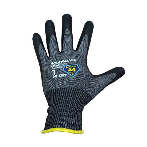 Guantes de Corte color gris recubierto de Nitrilo A4 Talla 10