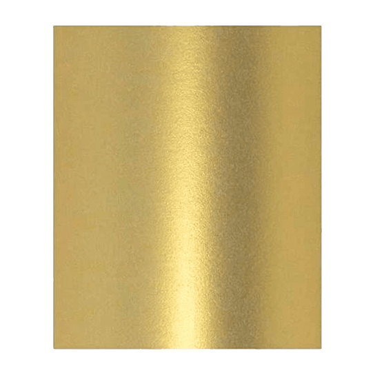 Paquete de 50 hojas de Papel color dorado