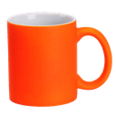 Taza 11 oz fluorescente de color Naranja para sublimar