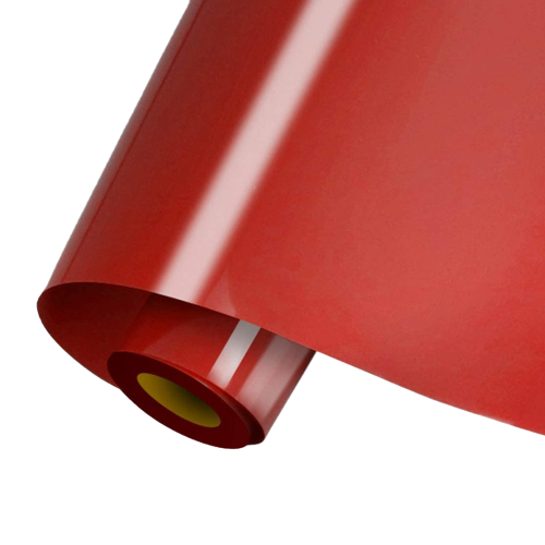 Vinilo de corte textil 0,50m*25m color rojo
