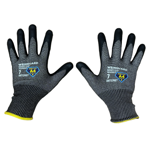 Guantes de Corte color gris recubierto de Nitrilo A4 Talla 7