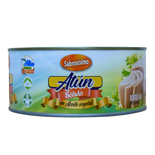 Trozo de atún en aceite 1000g