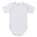 [NH13RSB6BL] Ropa sublimable para bebé, 6 meses, color blanco 