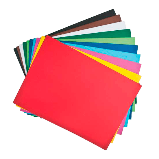 Cartulina de Colores (100 unidades)
