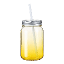 [NH13V15DAM] Vaso  sin asa para sublimación con degradado amarillo (de 15 Oz)
