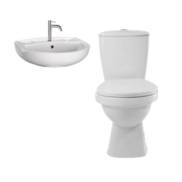 [NH06KTLPALL] Kit para baño con lavamanos a la pared